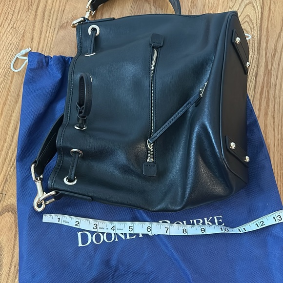 Dooney & Bourke Black Leather Bag - Picture 6 of 6